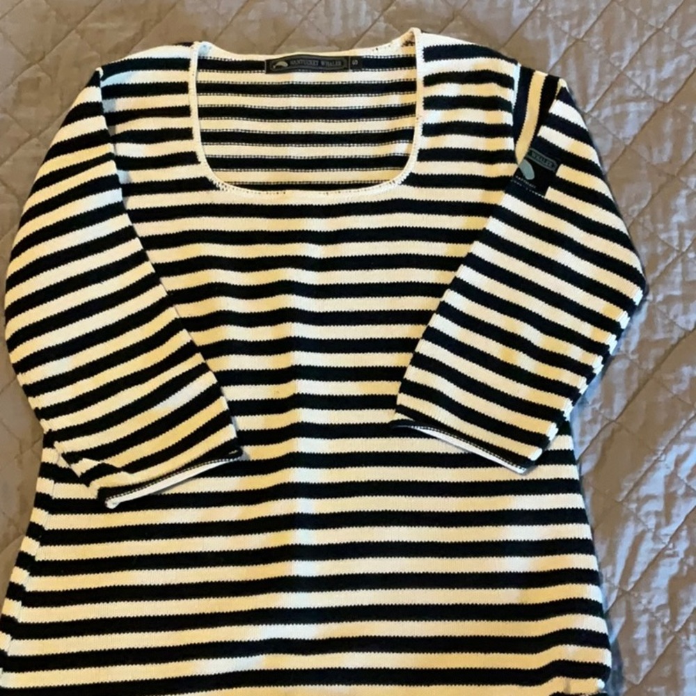 Nantucket Whaler Nautical Stripe Sweater